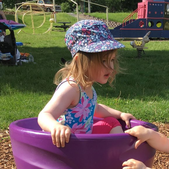 Columbia floral toddler sun cap - Picture 13 of 13